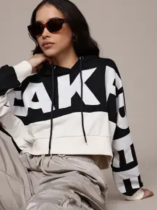 The Roadster Lifestyle Co. Printed Hooded Sweatshirt