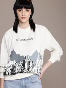 The Roadster Life Co. Graphic Printed Sweatshirt