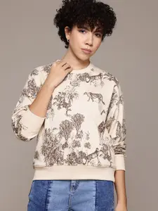 The Roadster Lifestyle Co. Printed Sweatshirt