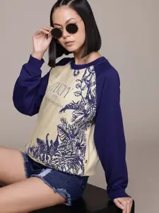 The Roadster Lifestyle Co. Printed Sweatshirt