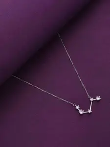 KAI JEWEL 92.5 Sterling Silver Rhodium-Plated Necklace