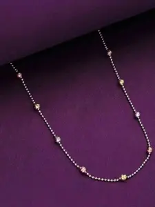 KAI JEWEL 925 Sterling Silver Rhodium-Plated Necklace