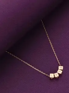 KAI JEWEL 925 Sterling Silver Rhodium-Plated Necklace