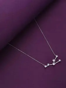 KAI JEWEL 92.5 Sterling Silver Rhodium-Plated Necklace