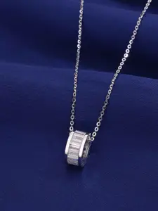 KAI JEWEL 92.5 Sterling Silver Rhodium-Plated Necklace