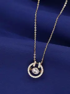 KAI JEWEL 92.5 Sterling Silver Gold-Plated Necklace