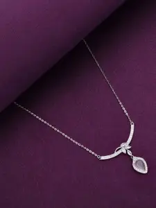 KAI JEWEL 92.5 Sterling Silver Rhodium-Plated Necklace