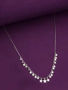 KAI JEWEL 92.5 Sterling Silver Rhodium-Plated Necklace