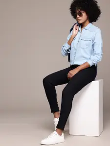 Roadster Women Opaque Pure Cotton Casual Shirt