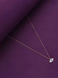 KAI JEWEL Sterling Silver Rose Gold-Plated Necklace