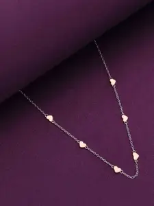 KAI JEWEL Sterling Silver Rhodium-Plated Necklace