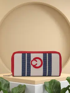 Caprese Dixie Women Blue Large Wallet