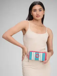 Caprese Dixie Women Green Large Wallet