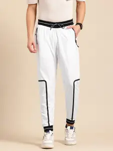 Being Human Men Printed-Detail Joggers