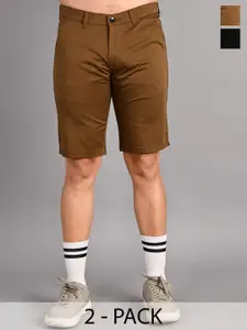 FUBAR Men Pack Of 2 Chino Shorts