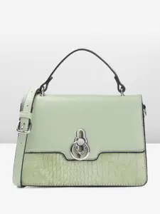 Allen Solly Animal Textured Satchel
