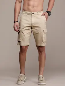 Roadster Men Solid Cargo Shorts