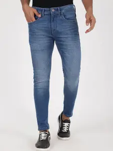 JADE BLUE Men Slim Fit Heavy Fade Clean Look Stretchable Jeans