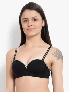 BRACHY Medium Coverage Heavily Padded Anti Bacterial Everyday Bra- All Day Comfort