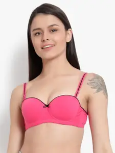 BRACHY Medium Coverage Underwired Heavily Padded Everyday Bra With All Day Comfort