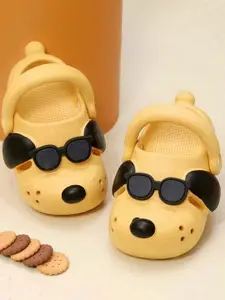 Yellow Bee Boys Clogs Sandals