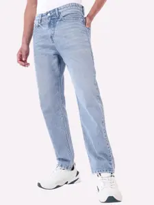 Beyoung Men Clean Look Mid Rise Heavy Fade  Cotton Jeans