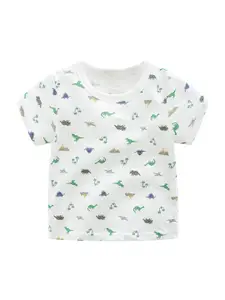 StyleCast Boys Printed Round Neck Pure Cotton Thirt