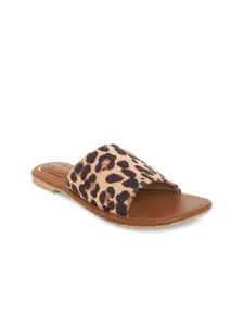 Kenneth Cole Women Printed Open Toe Flats