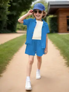 A.T.U.N. Boys Shirt With Shorts