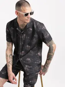 SHOWOFF Printed Shirt & Shorts Co-Ords Set