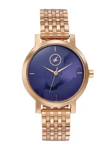 Fastrack Women Grace Bracelet Style Analogue Watch 6222WM02-Blue