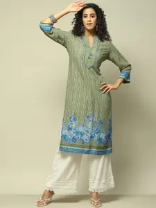 Rangriti Striped Strigth Kurta