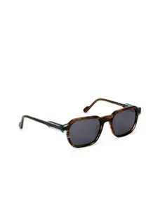 HASHTAG EYEWEAR Women Square Sunglasses with Polarised and UV Protected Lens HTMB1190_C4