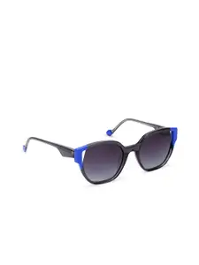 HASHTAG EYEWEAR Women Wayfarer Sunglasses with Polarised and UV Protected Lens HTMB1192_C1