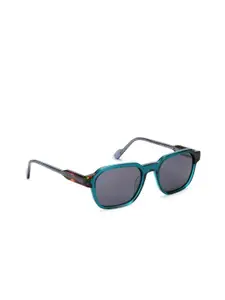 HASHTAG EYEWEAR Women Square Sunglasses with Polarised and UV Protected Lens HTMB1190_C5