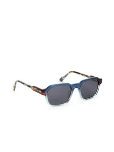 HASHTAG EYEWEAR Women Square Sunglasses with Polarised and UV Protected Lens HTMB1190_C2