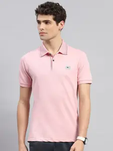 Monte Carlo Polo Collar Short Sleeves Cotton Casual T-shirt