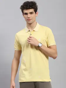 Monte Carlo Polo Collar Short Sleeves Cotton Regular Fit T-shirt