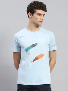 Monte Carlo Typography Printed Round Neck Short Sleeves T-shirt