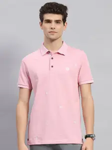 Monte Carlo Polo Collar Short Sleeves Cotton T-shirt