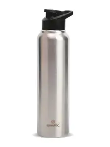 Speedex Silver-Toned Single Stainless Steel Solid Water Bottle