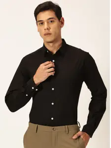 Thomas Scott Classic Slim Fit Long Sleeves Spread Collar Cotton Opaque Formal Shirt