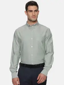 THE FORMAL CLUB Premium Fit Button-Down Collar Oxford Weave Formal Shirt