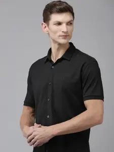Van Heusen Sport Slim Fit Textured Opaque Casual Shirt