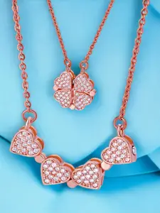 Okos Rose Gold-Plated Necklace