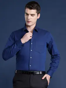 Hancock Men Slim Fit Pure Cotton Formal Shirt