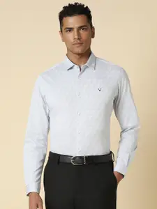 Allen Solly Slim Fit Conversational Printed Pure Cotton Formal Shirt
