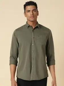 Allen Solly Spread Collar Cotton Casual Shirt