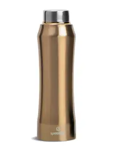 Speedex Gold Toned Stainless Steel Leak Proof Water Bottle 1 L