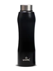 Speedex Black Single Stainless Steel Solid Water Bottle